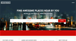 Desktop Screenshot of jkcitysearch.com